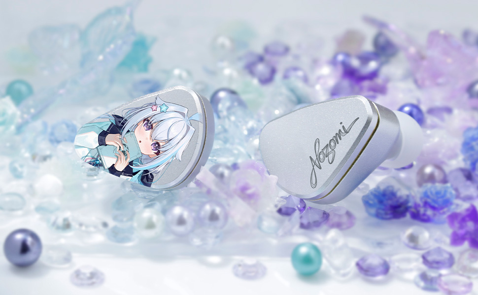 Amazon.co.jp: CVJ 海藍星の夢&NOZOMI IEM イヤホン 有線/磁気吸着式